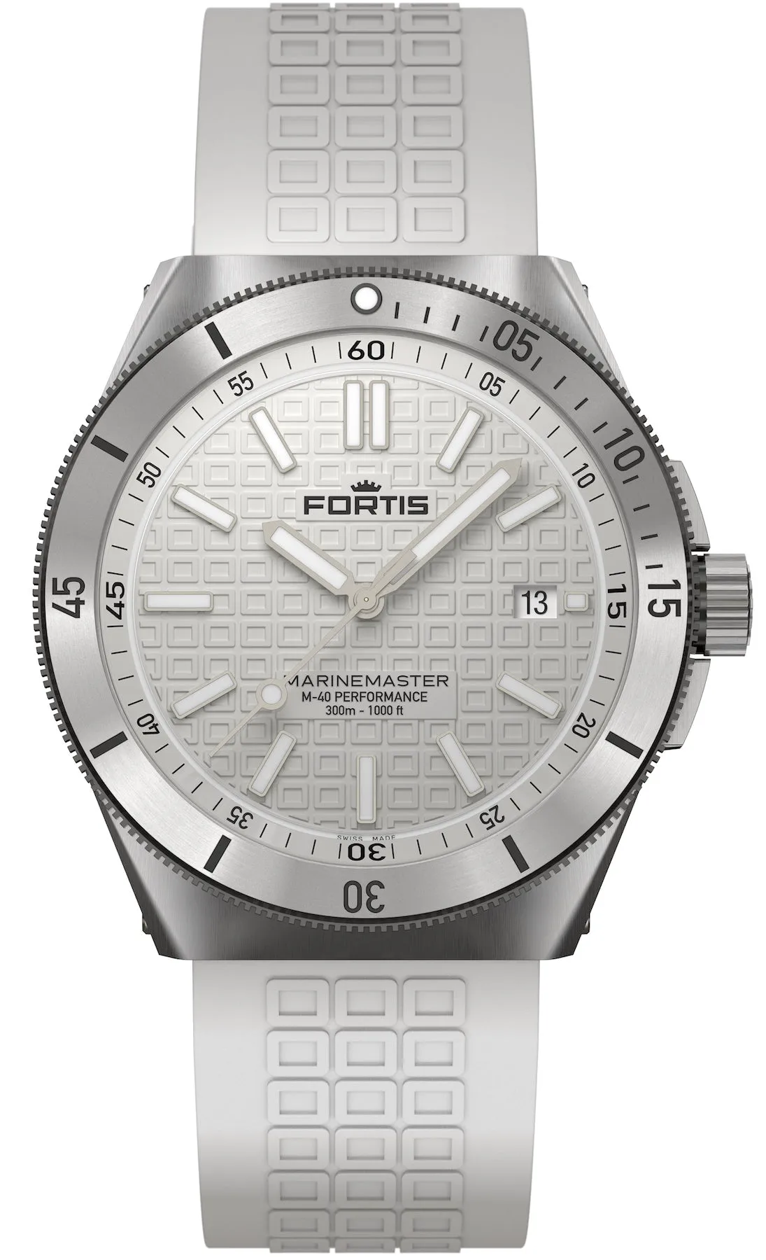 FOR Watch Marinemaster M-4 Snow White