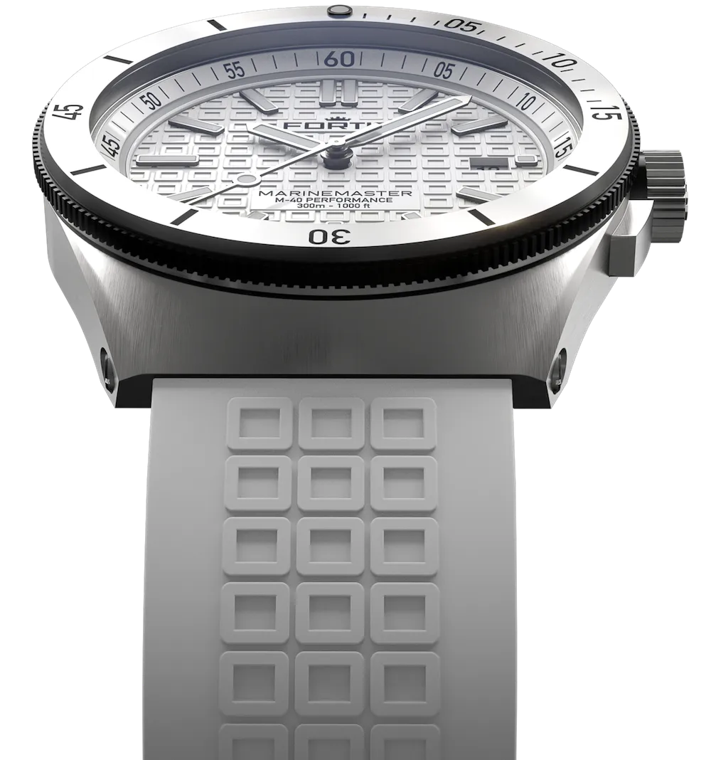 FOR Watch Marinemaster M-4 Snow White