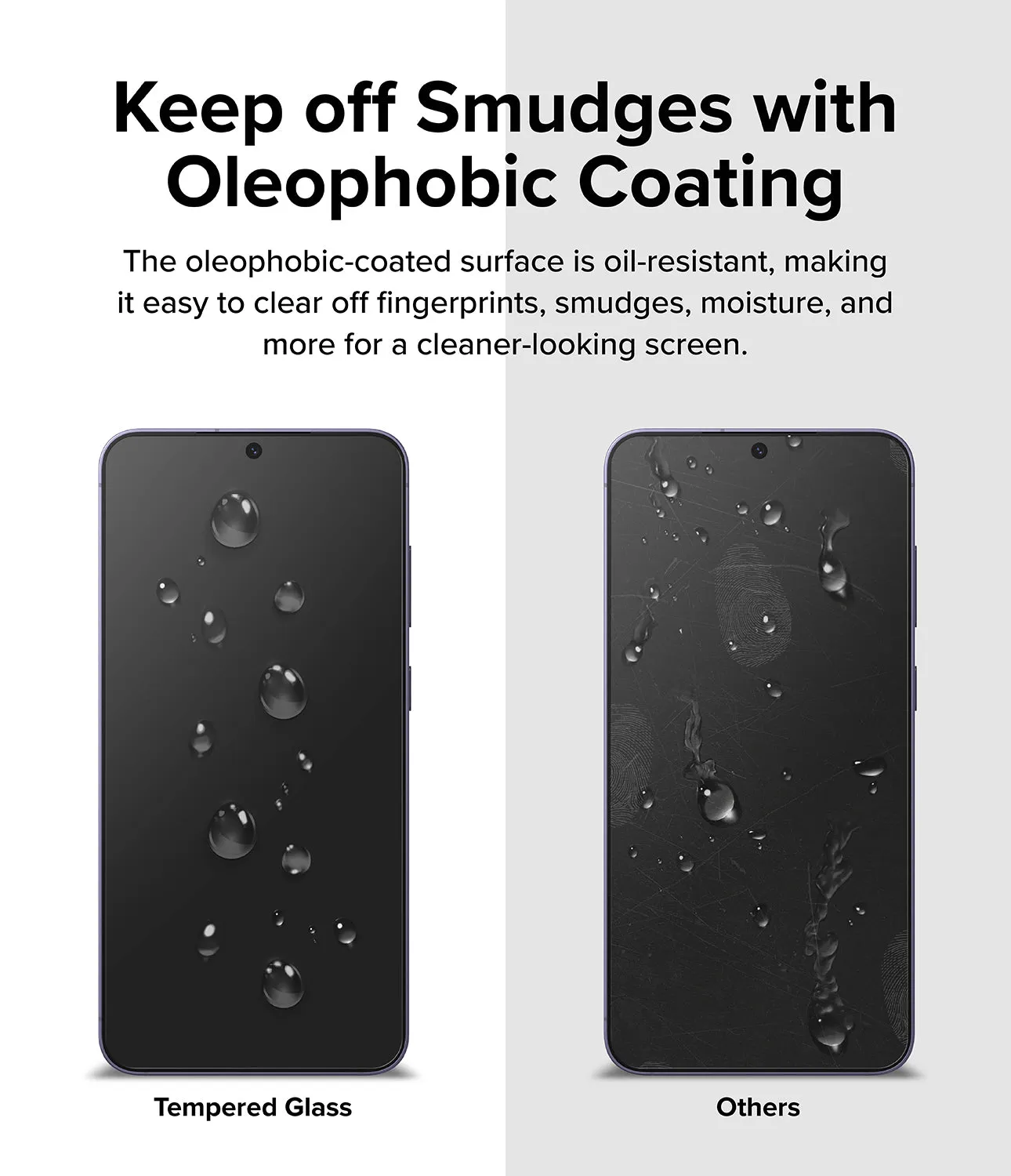 Galaxy S24 Screen Protector | Easy Slide Tempered Glass