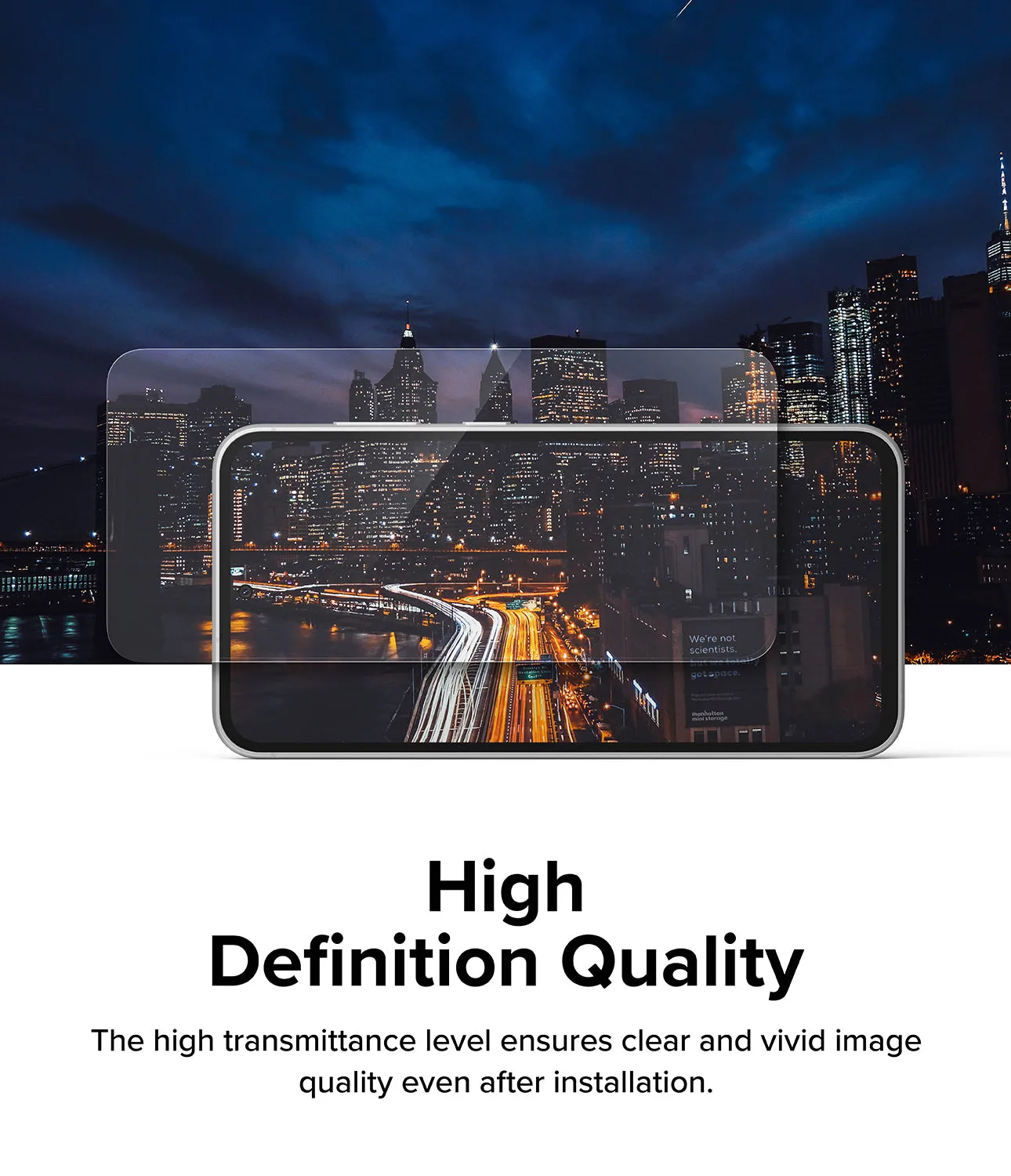 Galaxy S24 Screen Protector | Easy Slide Tempered Glass