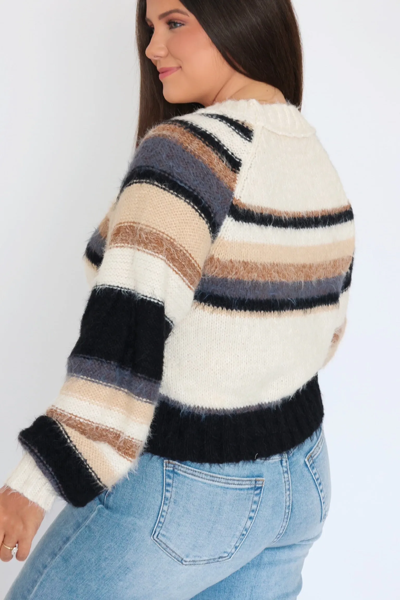 Georgia Sweater - Oat Multi