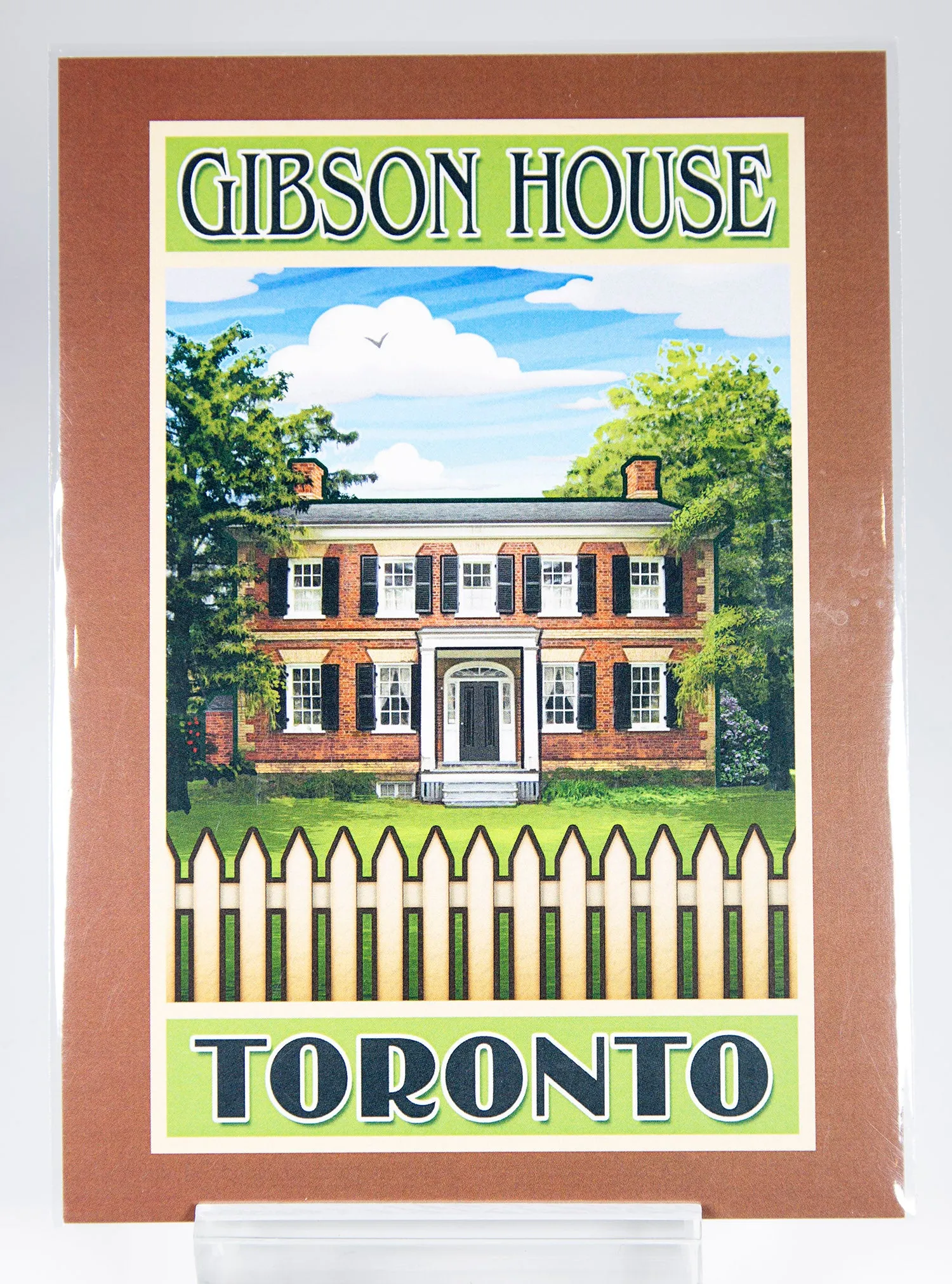 Gibson House Vintage Postcard