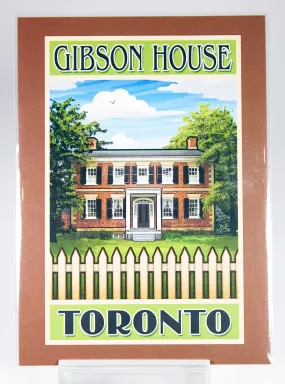 Gibson House Vintage Postcard
