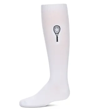 Girls' Tennis Star Knee High Socks