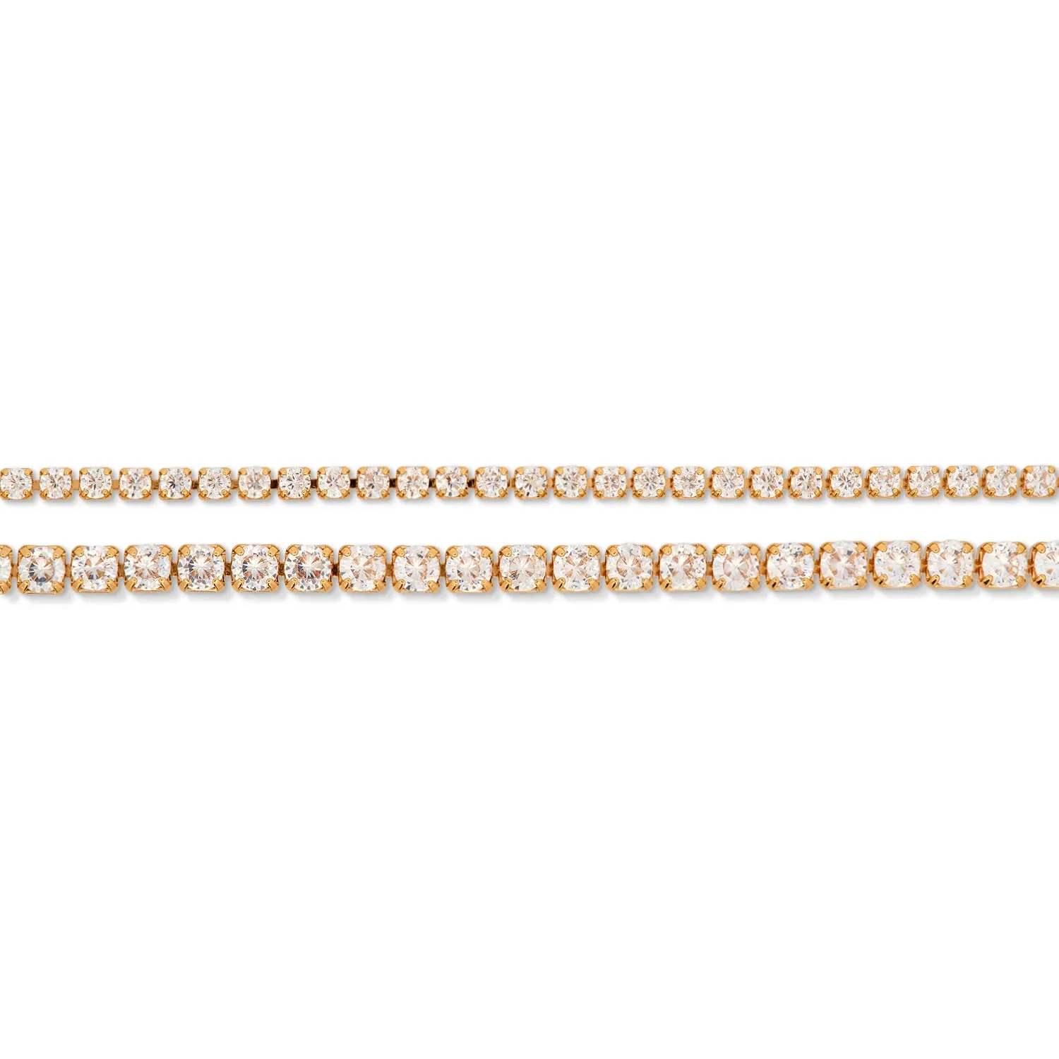 Gold Tennis Bracelet
