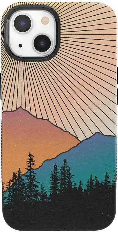 Golden Hour | Mountain Sunset Case
