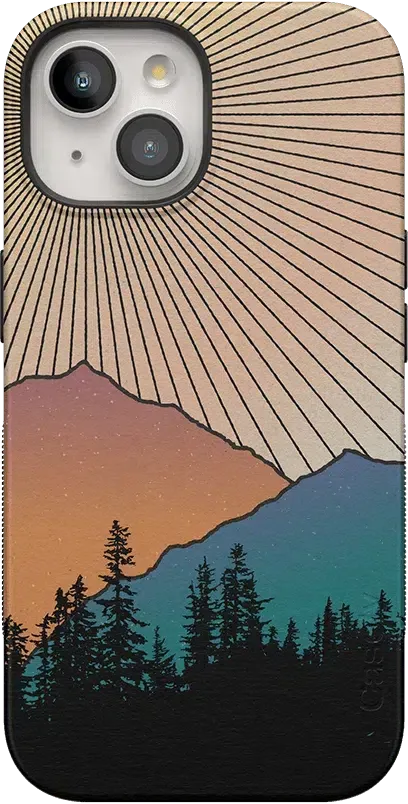 Golden Hour | Mountain Sunset Case
