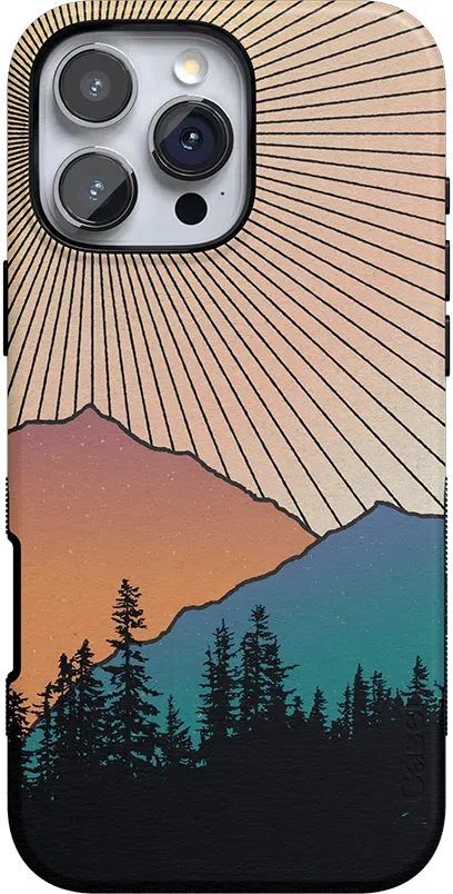 Golden Hour | Mountain Sunset Case