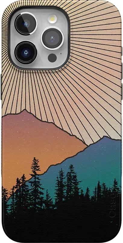 Golden Hour | Mountain Sunset Case