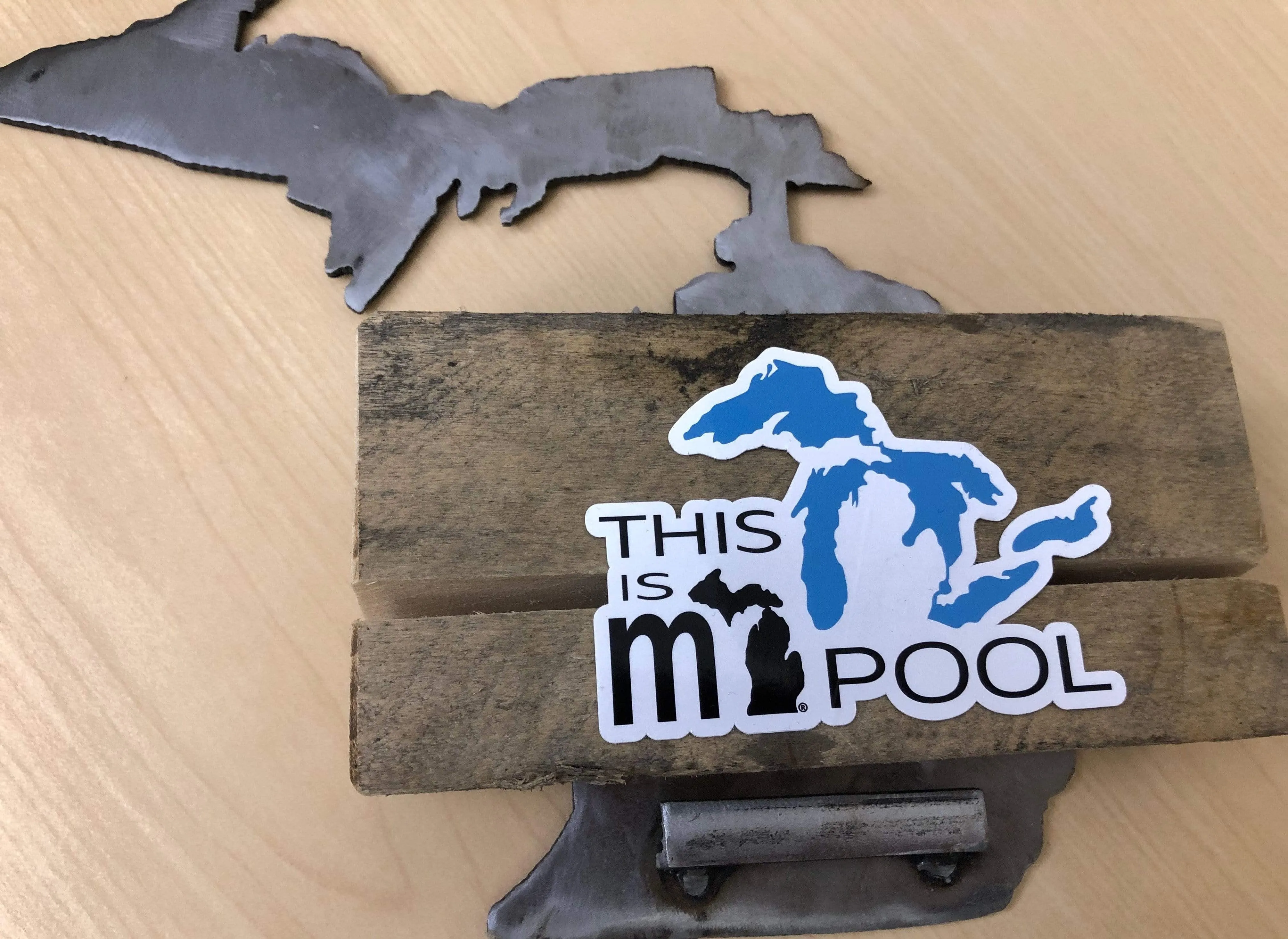Great Lakes - "This is mi Pool" Vinyl Car Decal