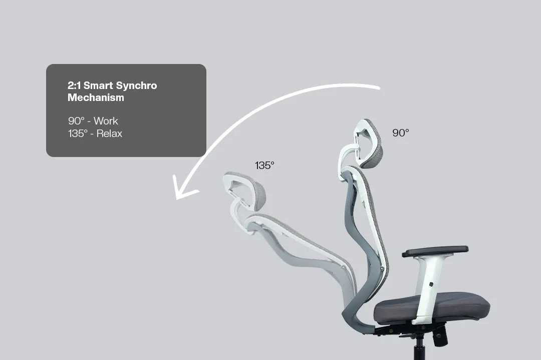 Green Soul Renewed Zodiac Pro High Back Mesh Office Chair