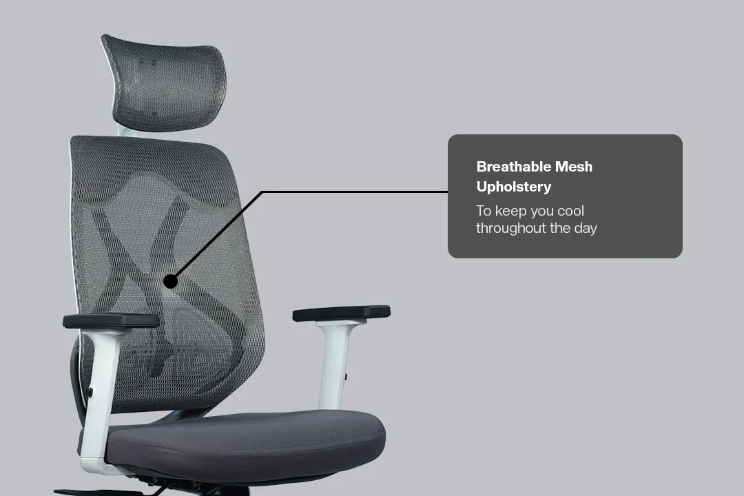Green Soul Renewed Zodiac Pro High Back Mesh Office Chair
