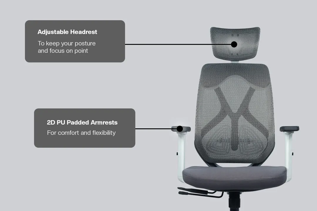 Green Soul Renewed Zodiac Pro High Back Mesh Office Chair