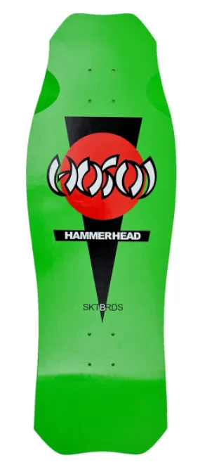 HOSOI SKATEBOARDS O.G. HAMMERHEAD DECK– 10.5"X31"