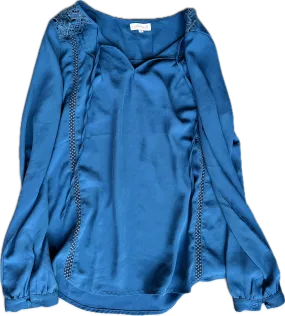 HOUSE: Dr Cuddy CRESCENT Blue LS Shirt (S)