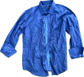 HOUSE: Dr Gregory House BOSS Blue Button Shirt (XL)