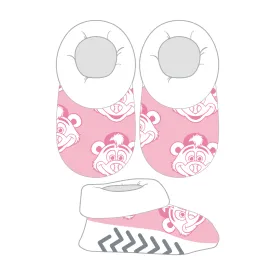Indianapolis Indians Infant Pink Rowdie Booties