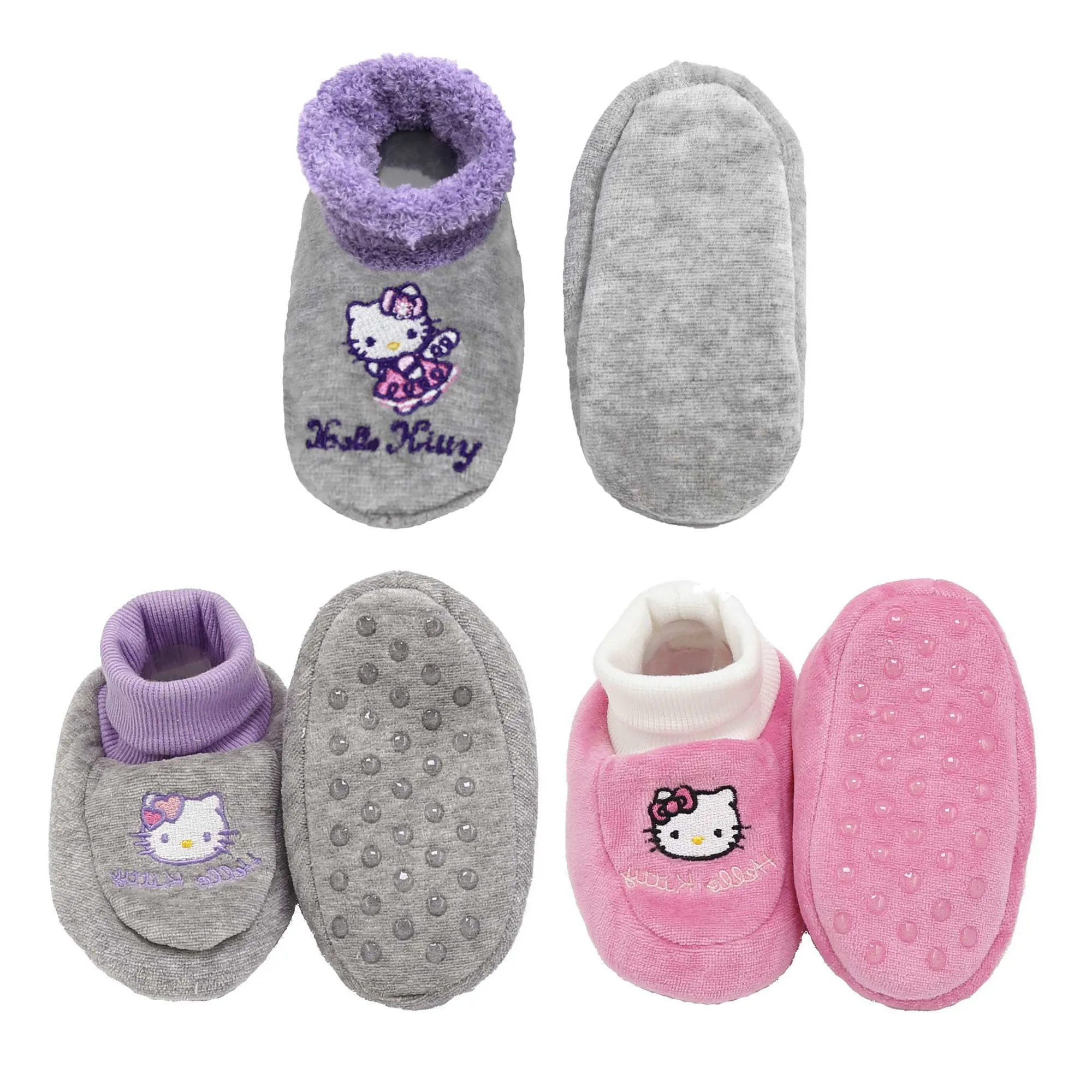 Infant Toddler Soft Furry Plush Cozy Fuzzy Booties Slippers