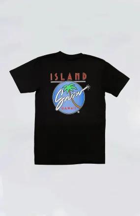 Island Snow Hawaii - IS Original Logo Heavyweight Tee
