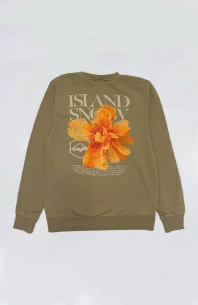 Island Snow Hawaii - IS Sunrise Hibiscus Garment Dyed Crew Sweat