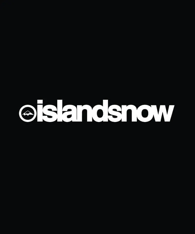 Island Snow Hawaii Sticker - IS Corpo Low 7"