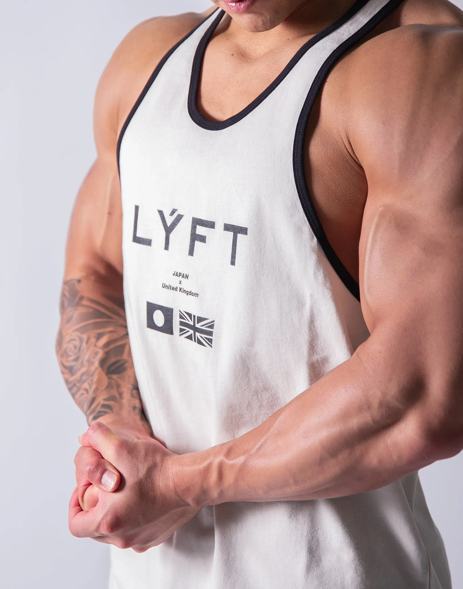 JPxUK Training Tanktop - White