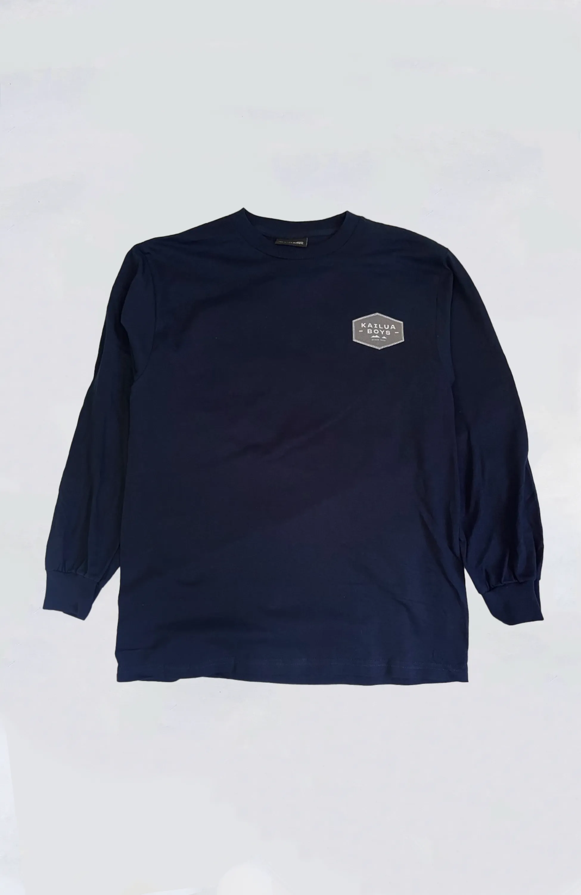 Kailua Boys - KB Badge Heavyweight L/S Tee