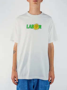 Labor - Sunflower Tee - White