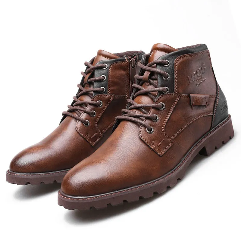 Men's Waterproof Hiking Martin Boots