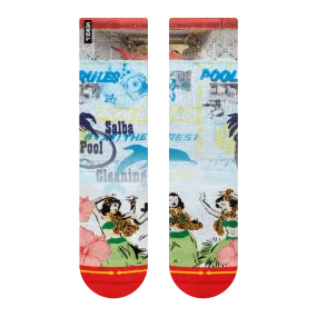 Merge4 Salba Pool Rules Crew Socks