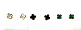 Mini Clover Post Earrings