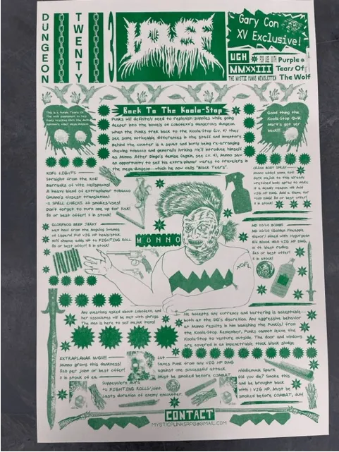 Mystic Punks Bi-monthly Newsletter