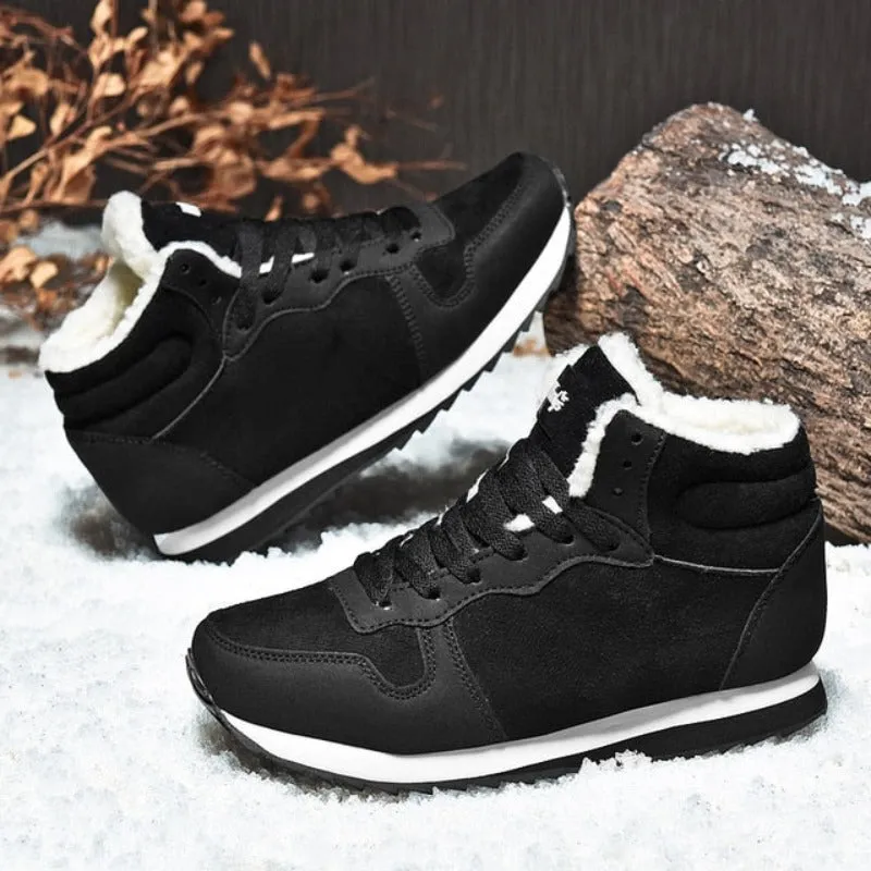 OCW Orthopedic Women Ankle Boots Arch Support Warm Waterpoof Lace-Up AntiSlip