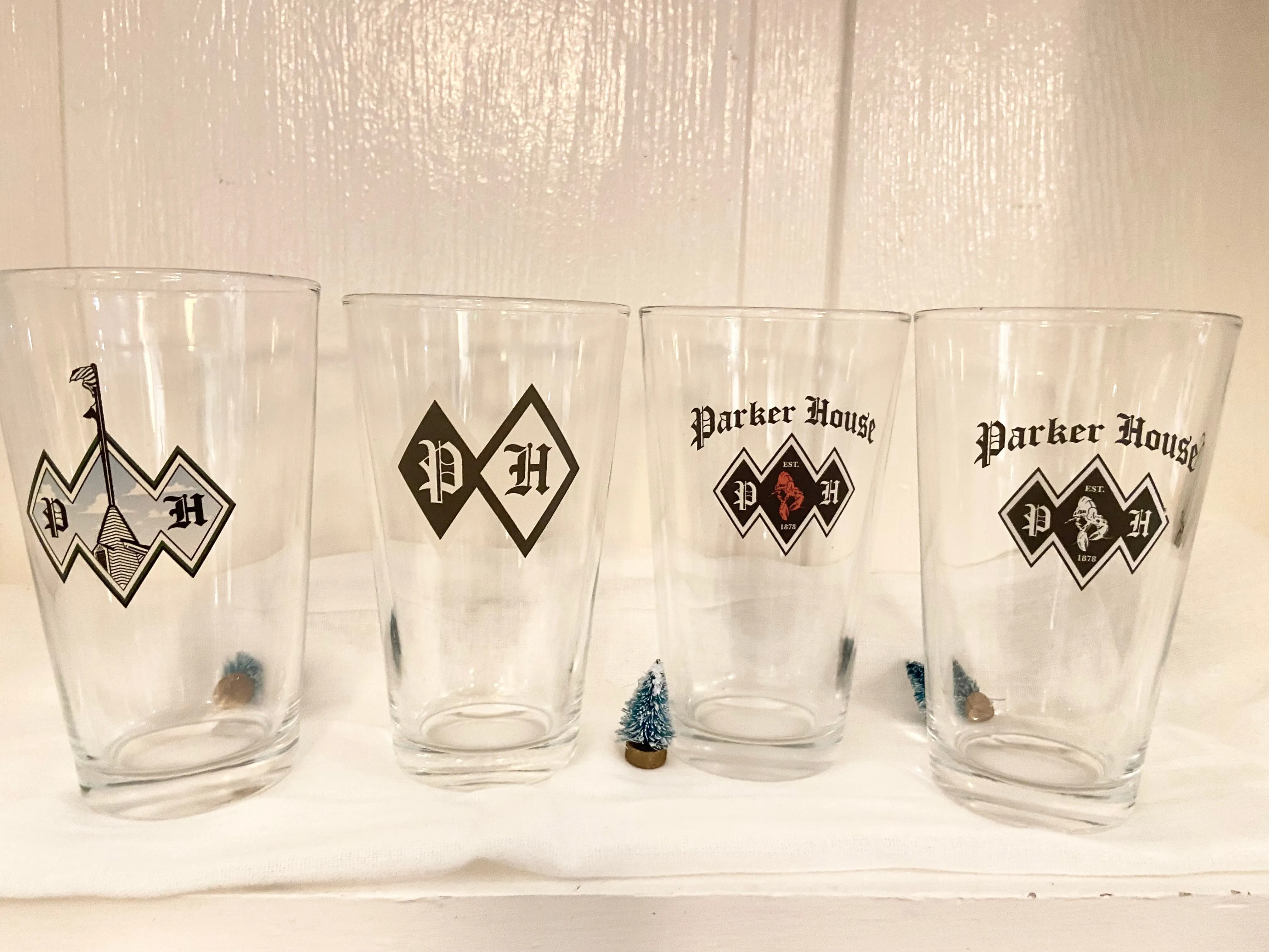 Parker House Pint Glasses