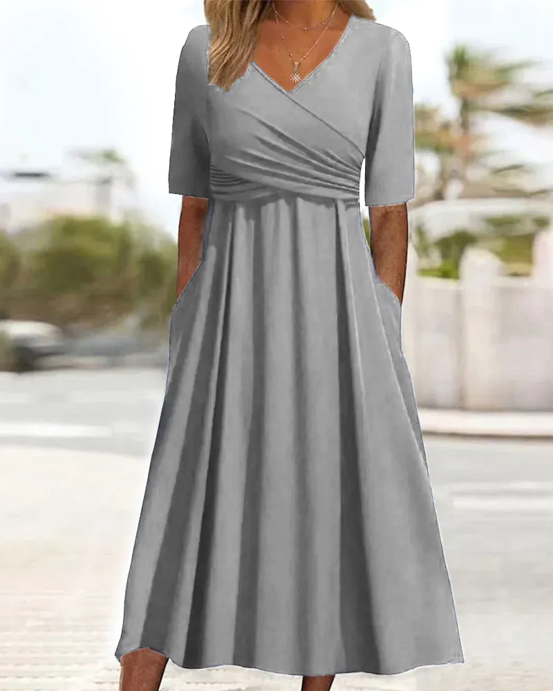 Peggy | Stylish Crossover Dress