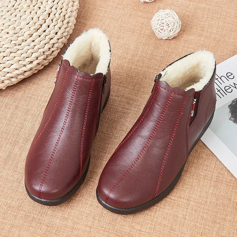Plush Warm Soft Soles Short Boots50% OFF