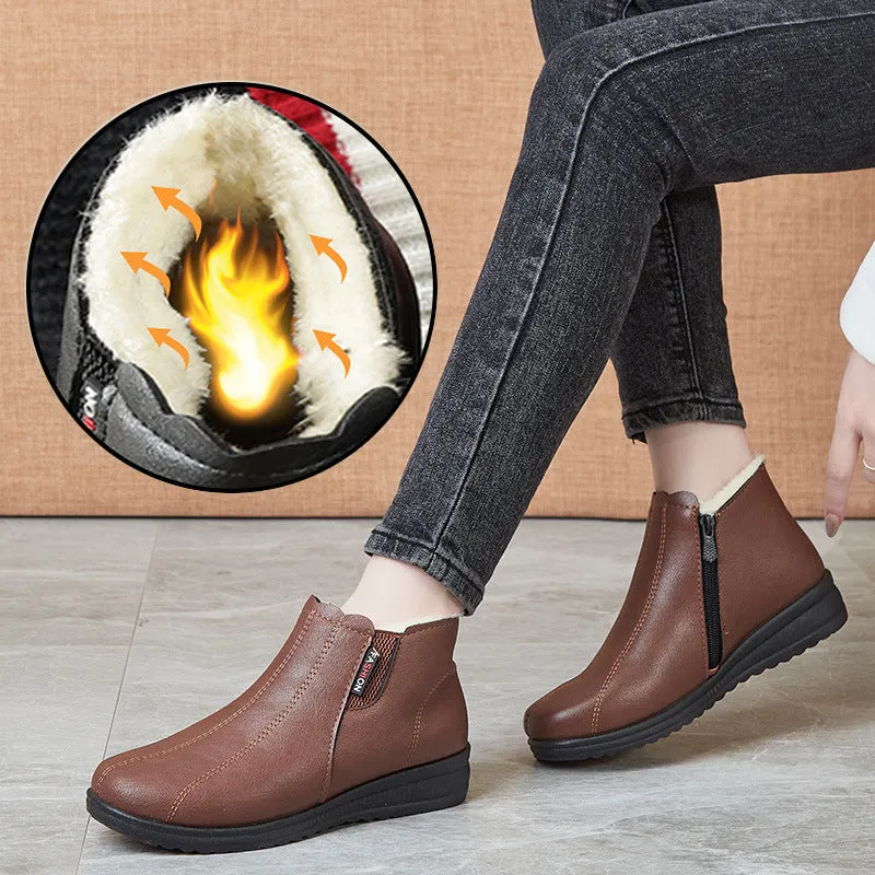 Plush Warm Soft Soles Short Boots50% OFF