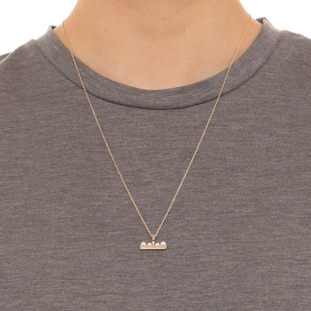"Beluga" Pearl Necklace Medium size
