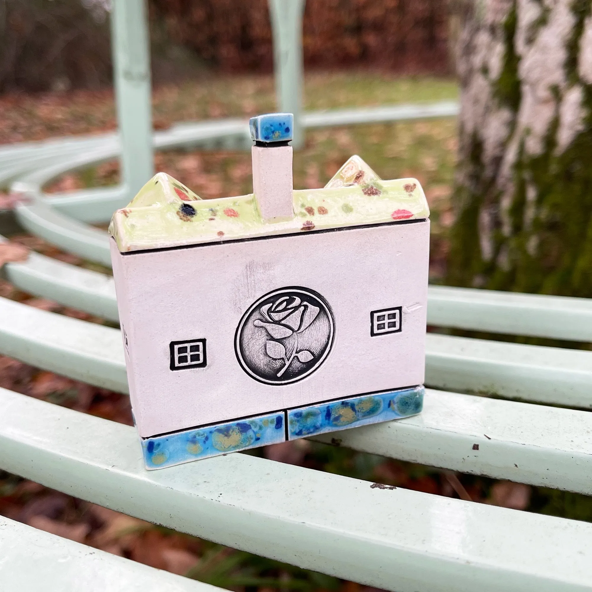 Exclusive I ❤️ Jane Austen Ceramic House Decor - Perfect Gift for Literature Lovers