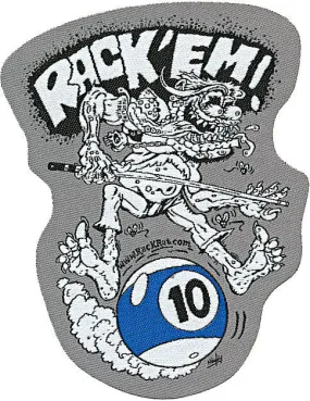 Rack'Em 10 Ball - Patch