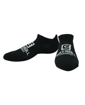 Rockwell Training Black Ankle Socks