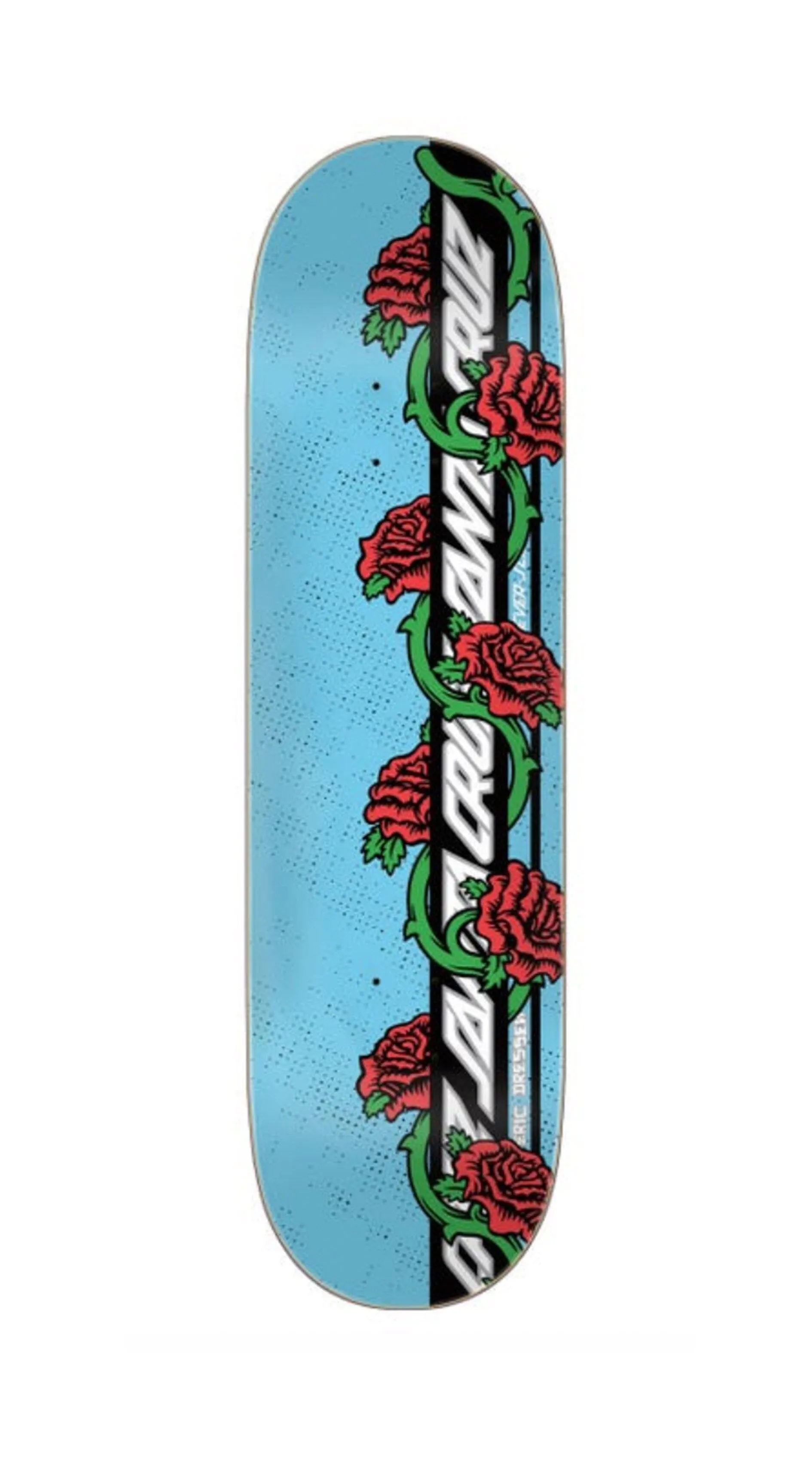 Santa Cruz Dressen Rose Vine Everslick 8.5 Skateboard Deck  - Tabla Skate
