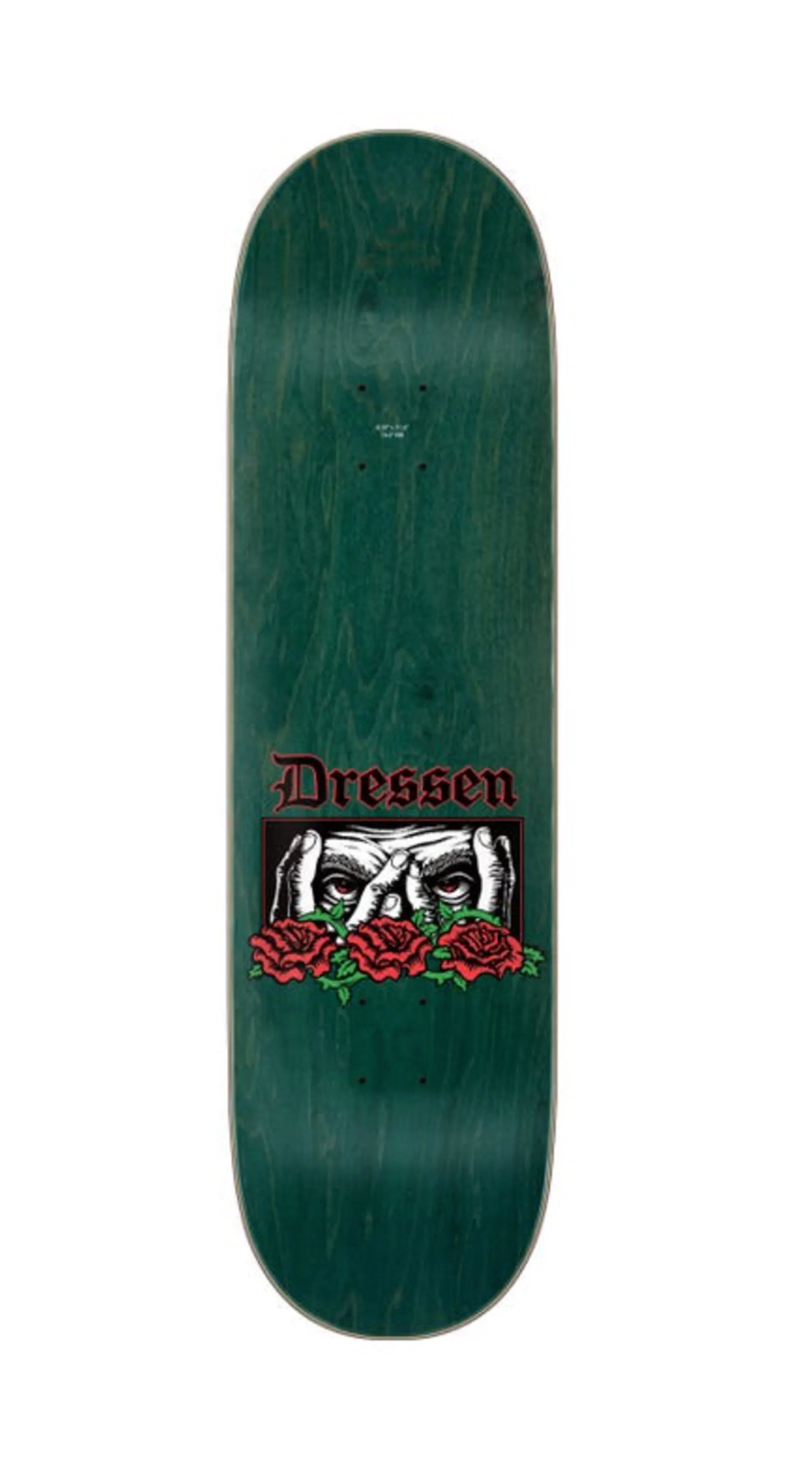 Santa Cruz Dressen Rose Vine Everslick 8.5 Skateboard Deck  - Tabla Skate