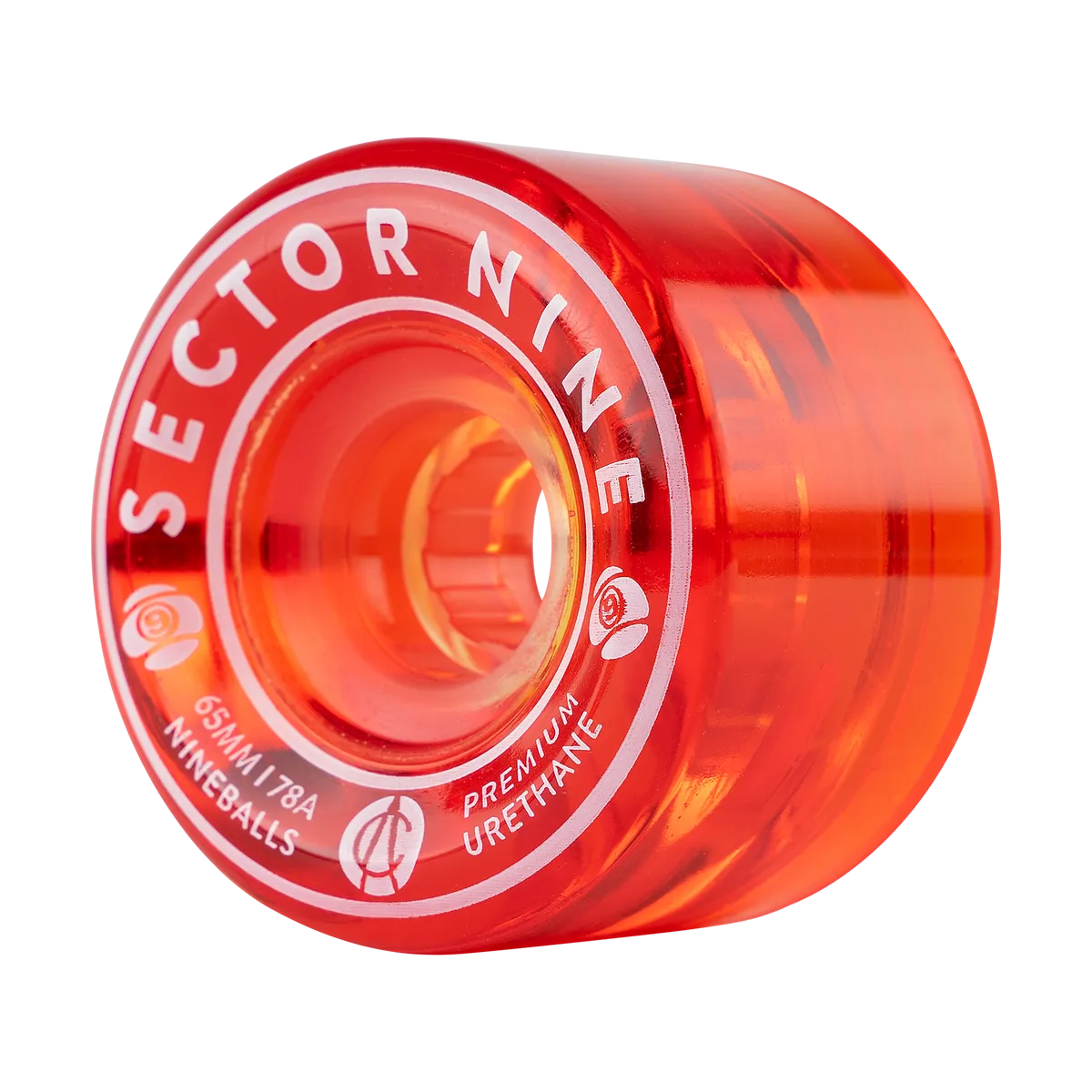 Sector 9 Nineballs Warm Red 78A/65mm Skateboard Wheels