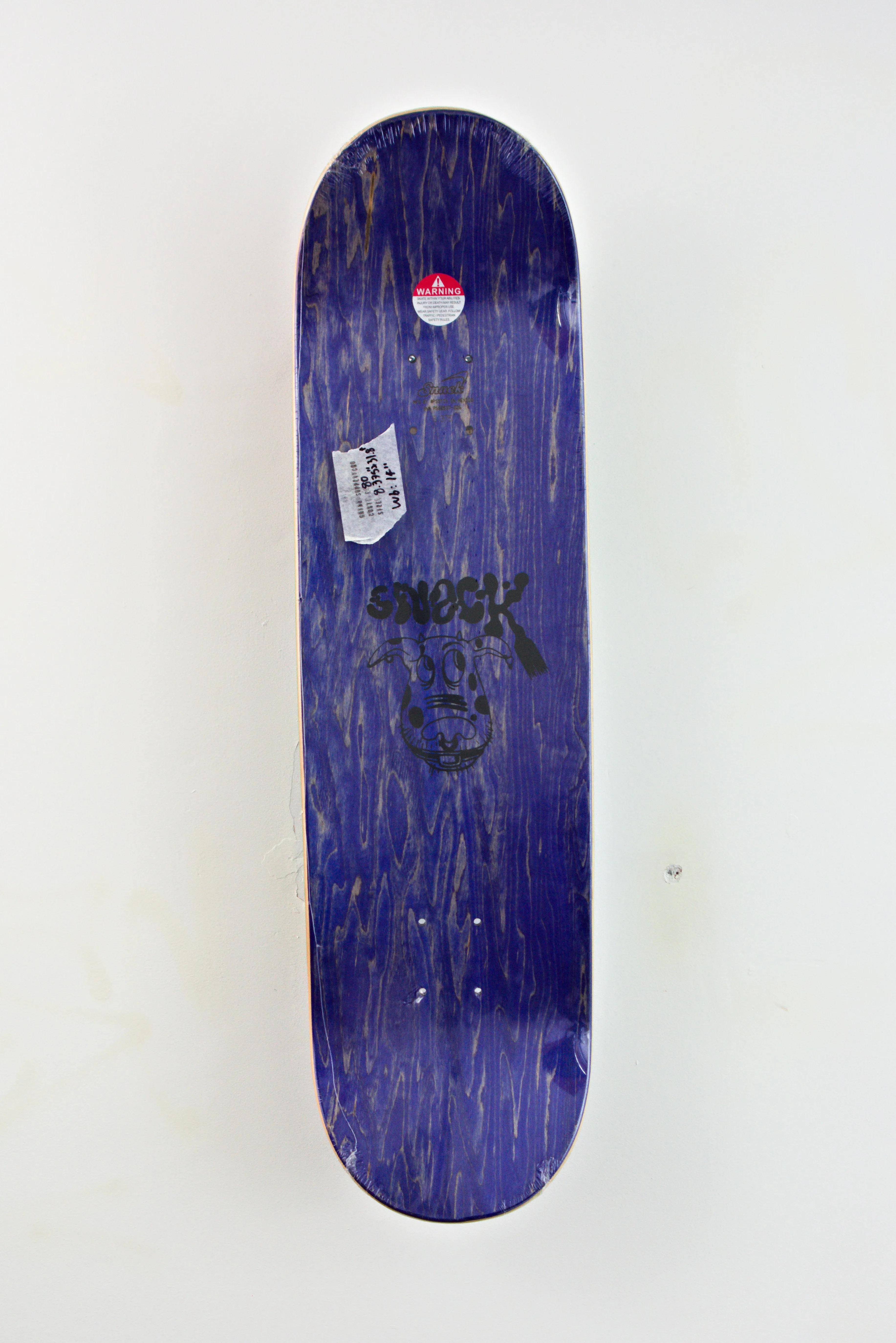 Snack Skateboards - Vapourz - 8.38 Skateboard Deck