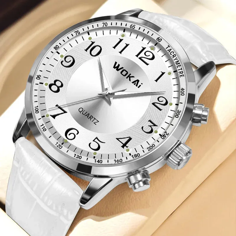 Sporty White Watch