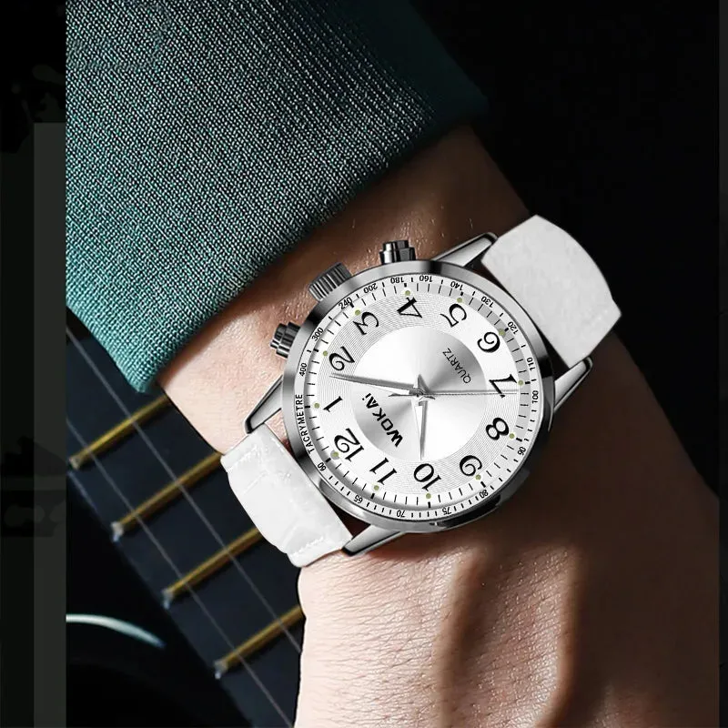Sporty White Watch