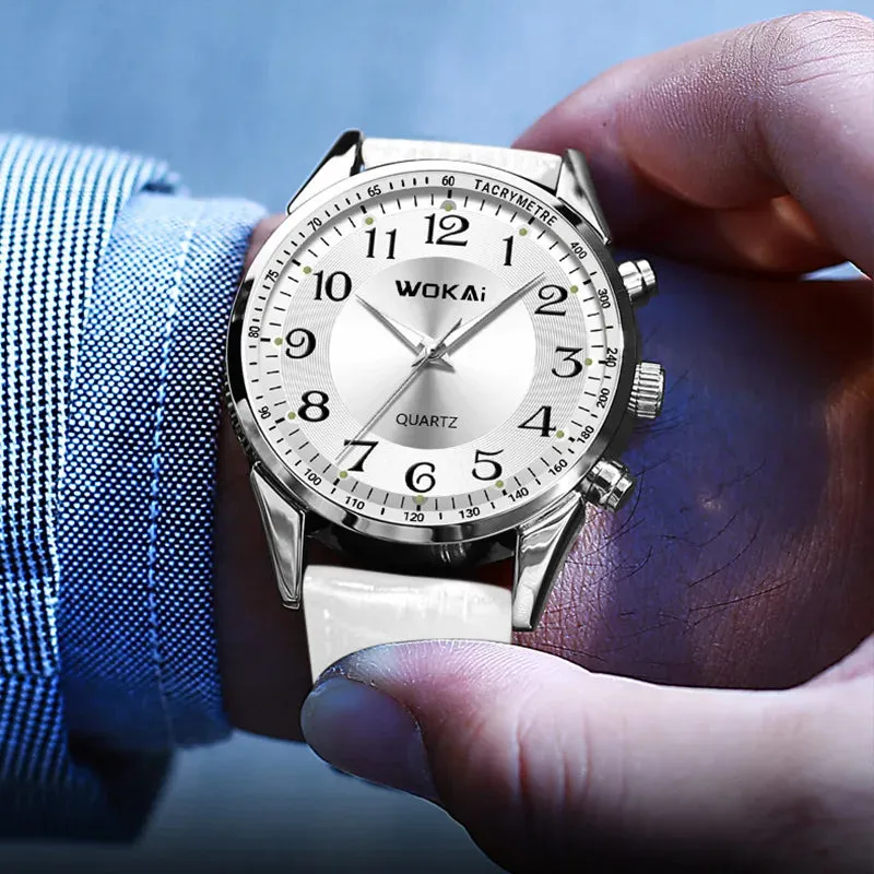 Sporty White Watch