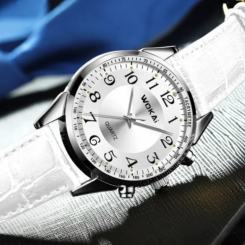 Sporty White Watch