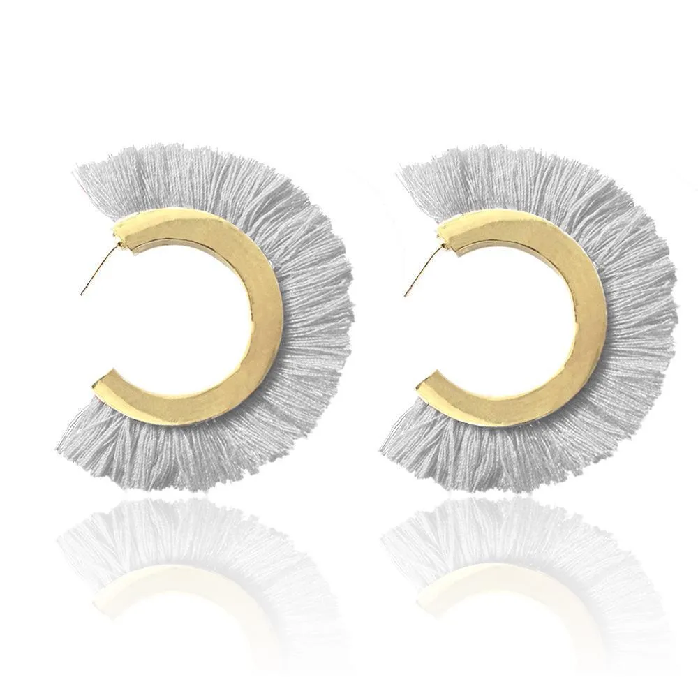 Statement Bohemia Fashion  Big Earrings for Women Jewelry tassel earrings Party